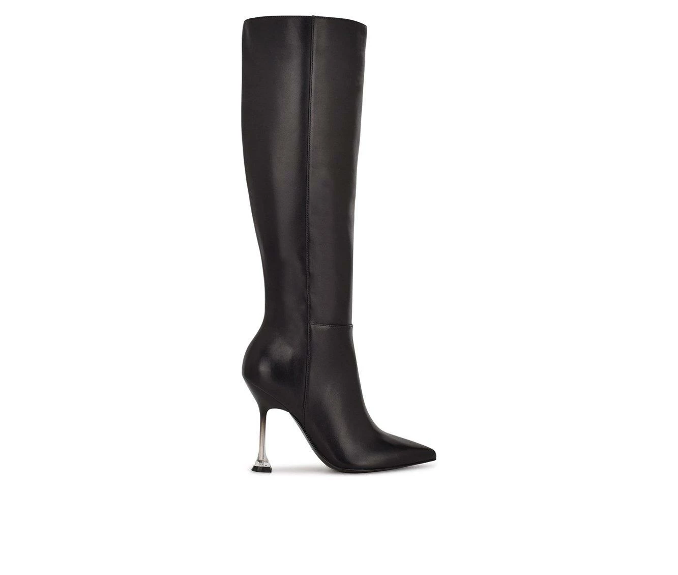 Discount โ๏ธ Women's Nine West Talya Knee High ๐ฅพ Boots Black Leather ๐ 2 Discount โ๏ธ Women's Nine West Talya Knee High ๐ฅพ Boots Black Leather ๐ - Image 2