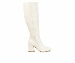 Top 10 ๐ Women's Journee Collection Landree Knee High ๐ฅพ Boots Bone ๐