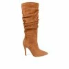 Best Sale 👏 Women's Journee Collection Sarie Knee High 🥾 Boots Cognac 🔔