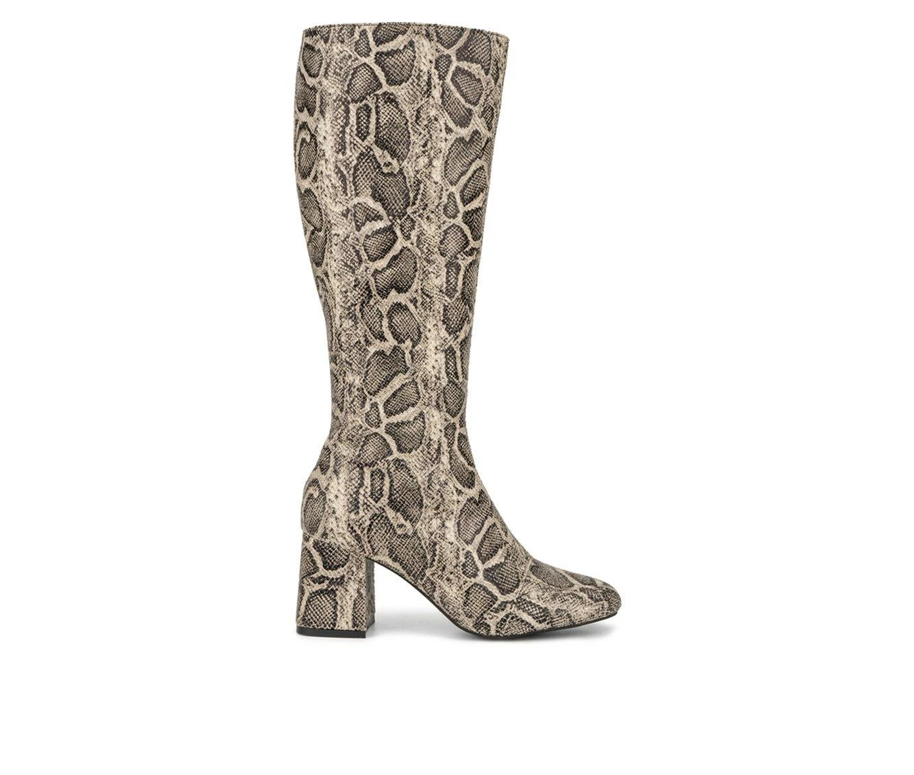 Best Pirce 🥰 Women's New York And Company Tara Knee High 🥾 Boots Tan ⭐ 1 Best Pirce 🥰 Women's New York And Company Tara Knee High 🥾 Boots Tan ⭐