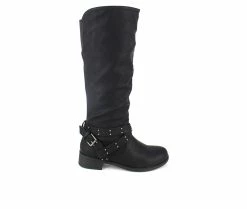 Cheap ๐งจ Women's XOXO Mema-WC Knee High ๐ฅพ Boots Black ๐งจ