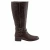 Brand new ✨ Women's Trotters Liberty Knee High 🥾 Boots Brown Snake ✔️