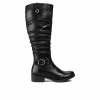 Deals 😍 Women's Baretraps Onika Ruched Knee High 🥾 Boots Black Smooth 🥰