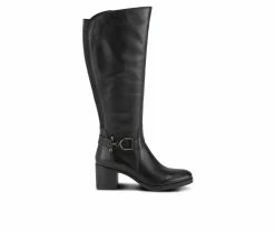 Best Sale 🎉 Women's SPRING STEP Araya Knee High 🥾 Boots Black 🛒