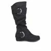 Discount 🔥 Women's Journee Collection Jester Extra Wide Calf Knee High 🥾 Boots Black 🤩