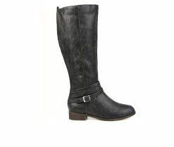 New 👏 Women's Journee Collection Ivie Knee High 🥾 Boots Grey 💯 -London Fog Sales 1 727