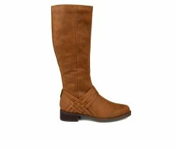 Buy 😉 Women's Journee Collection Meg Knee High 🥾 Boots Cognac ✨