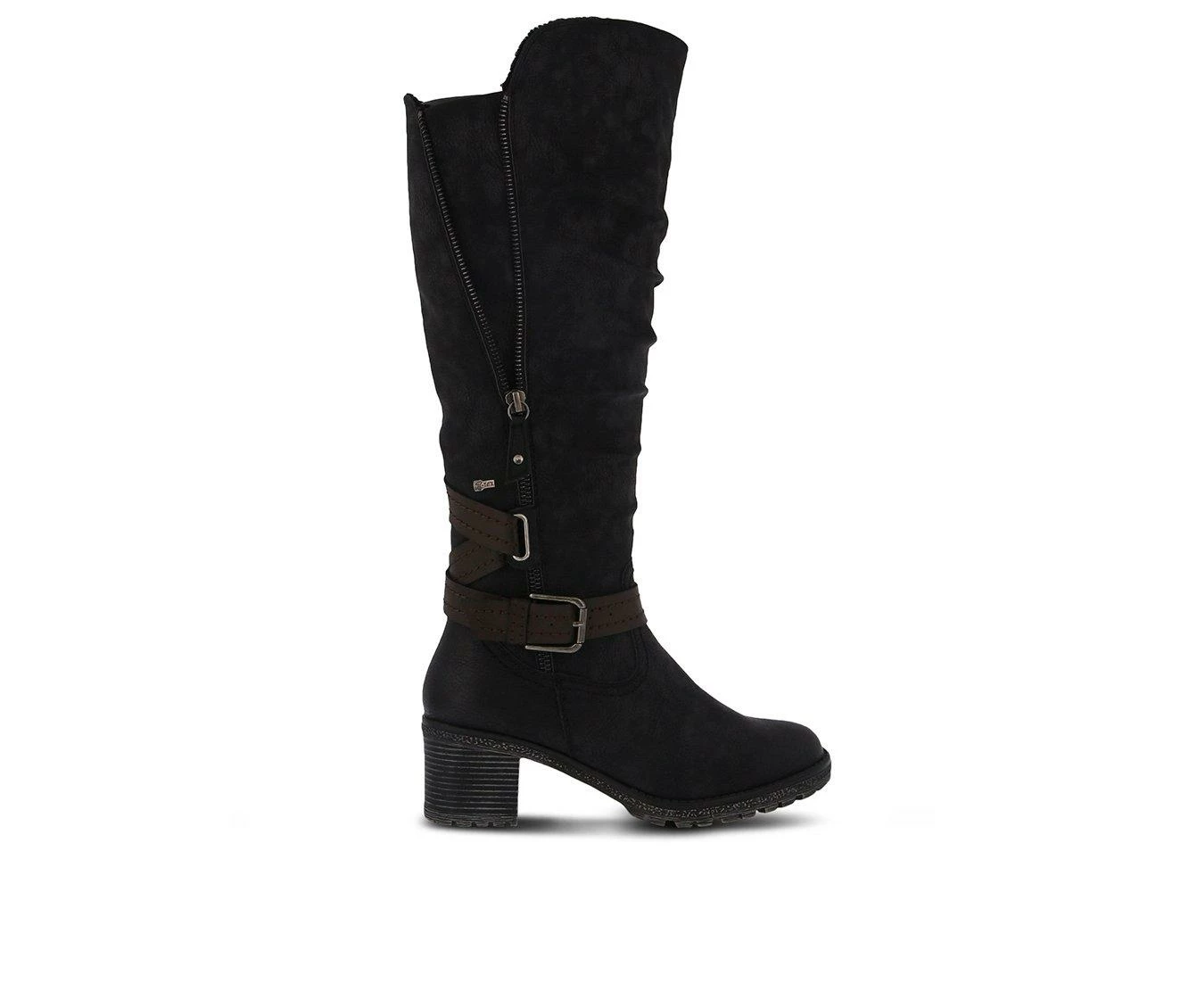 Best deal 👏 Women's SPRING STEP Gemisola Knee High 🥾 Boots Black 🔔 2 Best deal 👏 Women's SPRING STEP Gemisola Knee High 🥾 Boots Black 🔔 - Image 2