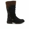 Coupon 🔔 Women's SPRING STEP Acaphine Knee High 🥾 Boots Black ⌛