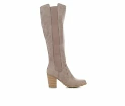 Discount 🔔 Women's Sugar Willetta Knee-High 🥾 Boots Taupe ✨