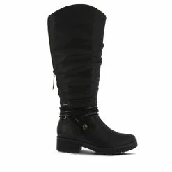 Hot Sale 😉 Women's SPRING STEP Vanquish Knee High 🥾 Boots Black ✨