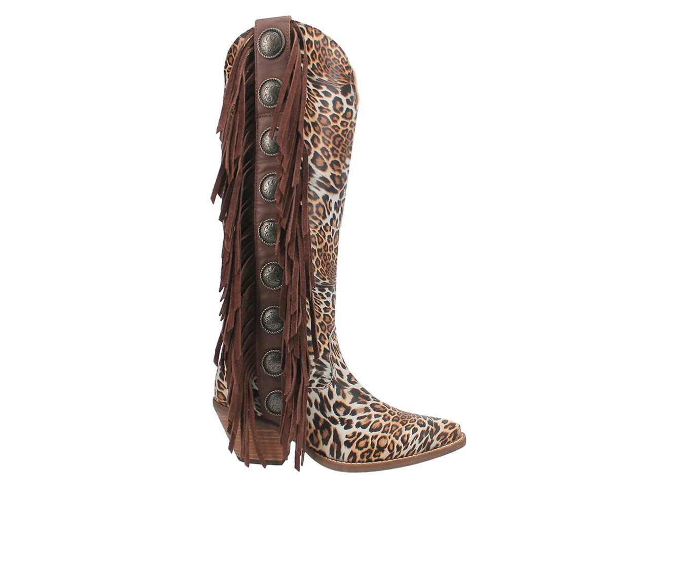 Best Pirce 🧨 Women's Dingo Boot Cheetah Cowgirl Western 🥾 Boots Brown ✨ 1 Best Pirce 🧨 Women's Dingo Boot Cheetah Cowgirl Western 🥾 Boots Brown ✨