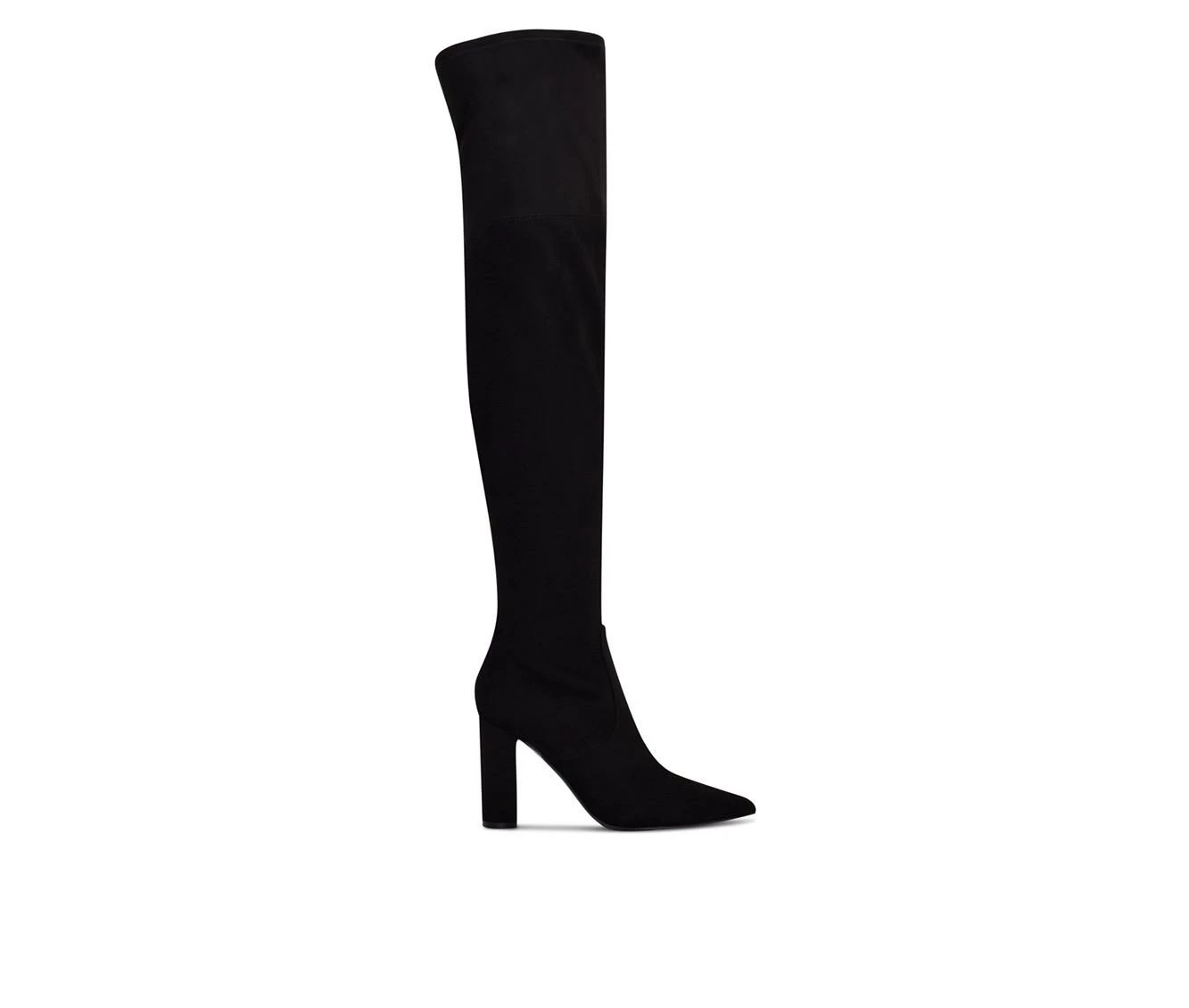 Best deal ❤️ Women's Nine West Daser Knee High Heeled 🥾 Boots Black ✨ 1 Best deal ❤️ Women's Nine West Daser Knee High Heeled 🥾 Boots Black ✨