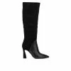 Cheapest ✔️ Women's Torgeis Mia Knee High Heeled 🥾 Boots Black ⌛
