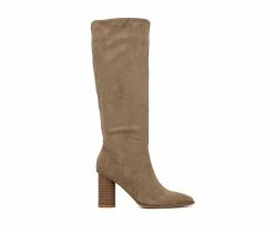 Cheapest โญ Women's Torgeis Treasure Knee High Heeled ๐ฅพ Boots Camel ๐ฅฐ