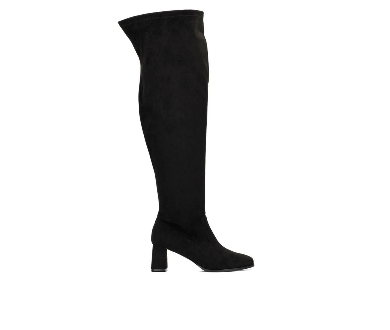Budget ๐ Women's Fashion To Figure Natalia XWC Over The Knee High ๐ฅพ Boots Black Wide โค๏ธ 1 Budget ๐ Women's Fashion To Figure Natalia XWC Over The Knee High ๐ฅพ Boots Black Wide โค๏ธ