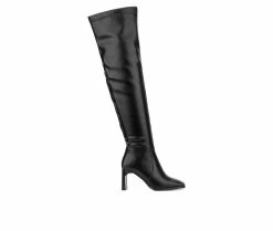 Best reviews of ๐ Women's Gabrielle Union Lisi Over The Knee Heeled ๐ฅพ Boots Black ๐ฅ