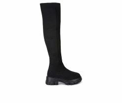 Brand new 👍 Women's London Rag Loro Over The Knee 🥾 Boots Black ⭐