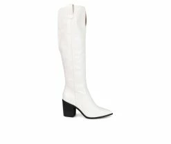 Budget ๐ Women's Journee Collection Therese Extra Wide Calf Over-The-Knee ๐ฅพ Boots Bone โค๏ธ