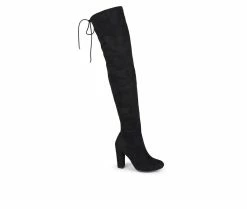 Cheap ๐งจ Women's Journee Collection Maya Wide Calf Over-The-Knee ๐ฅพ Boots Black โ