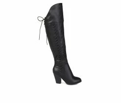Flash Sale ๐ Women's Journee Collection Spritz Over-The-Knee ๐ฅพ Boots Black โจ