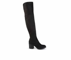 Best Pirce ๐ Women's Journee Collection Sana Over-The-Knee ๐ฅพ Boots Black โญ