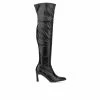 Outlet 🔥 Women's New York And Company Xena Over The Knee 🥾 Boots Black 🧨
