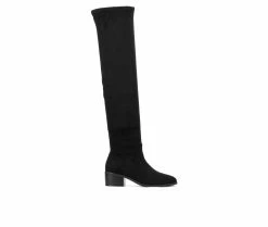New ๐ Women's New York And Company Rana Over The Knee ๐ฅพ Boots Black โจ