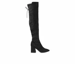 Brand new ๐ Women's Journee Collection Valorie Over-The-Knee ๐ฅพ Boots Black ๐ฅฐ