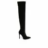 Coupon 😀 Women's London Rag Tilera Knee High Stiletto 🥾 Boots Black 😉