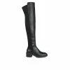 Promo 🌟 Women's Journee Collection Aryia Wide Calf Over-The-Knee 🥾 Boots Black 😀