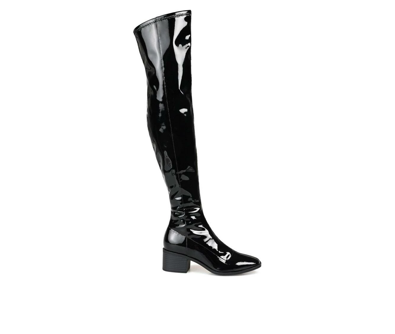 Buy 😀 Women's Journee Collection Mariana Extra Wide Calf Over-The-Knee 🥾 Boots Black ⭐ 2 Buy 😀 Women's Journee Collection Mariana Extra Wide Calf Over-The-Knee 🥾 Boots Black ⭐ - Image 2