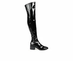 Cheapest ๐ Women's Journee Collection Mariana Over-The-Knee ๐ฅพ Boots Black ๐