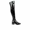 Outlet 🌟 Women's Journee Collection Mariana Wide Calf Over-The-Knee 🥾 Boots Black 🎉