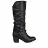 Promo 🌟 Women's Journee Collection Late Wide Calf Knee High 🥾 Boots Black 🤩