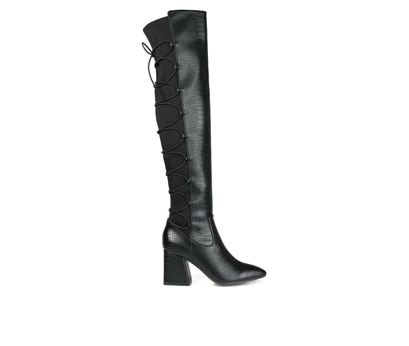 Budget ๐ฏ Women's Journee Collection Valorie Wide Calf Over-The-Knee ๐ฅพ Boots Croco ๐ 2 Budget ๐ฏ Women's Journee Collection Valorie Wide Calf Over-The-Knee ๐ฅพ Boots Croco ๐ - Image 2