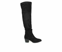Wholesale 🥰 Women's Journee Collection Zivia Over-The-Knee 🥾 Boots Black ❤️