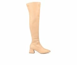 Flash Sale ๐คฉ Women's Journee Collection Melika Wide Calf Over-The-Knee ๐ฅพ Boots Tan ๐
