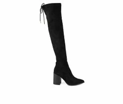 Discount โ Women's Journee Collection Paras Extra Wide Calf Over-The-Knee ๐ฅพ Boots Black ๐
