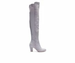 Outlet ๐ Women's Chinese Laundry Canyons Over-The-Knee ๐ฅพ Boots Grey ๐