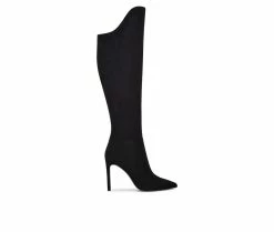 New โ๏ธ Women's Nine West Teleena Over-The-Knee ๐ฅพ Boots Black โ๏ธ