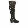 Promo 😍 Women's 2 LIPS TOO Too Len Over-The-Knee 🥾 Boots Black 😀