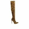 Top 10 ⭐ Women's London Rag Pokey Over The Knee Heeled 🥾 Boots Natural 😍