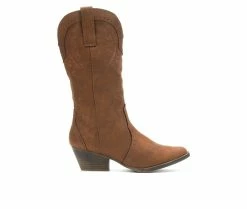 Buy 💯 Women's Sugar Tammy Cowboy 🥾 Boots Cognac ⭐