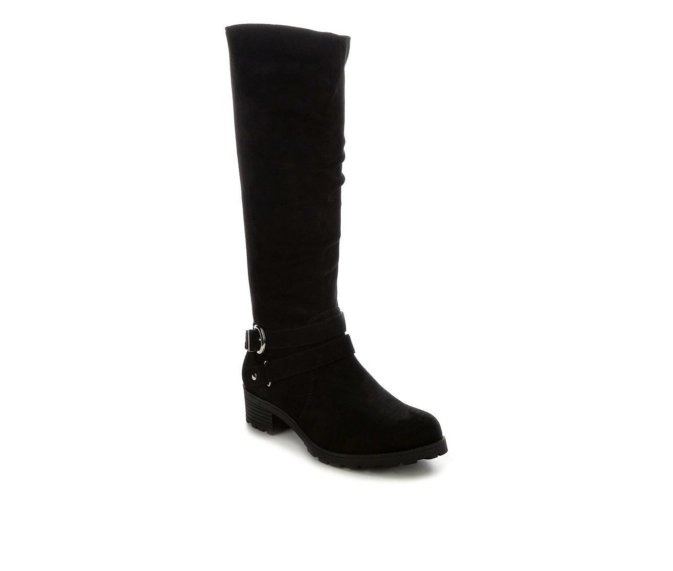 Best Pirce 🔔 Women's Unr8ed Danielle Knee High 🥾 Boots Black 🌟 3 Best Pirce 🔔 Women's Unr8ed Danielle Knee High 🥾 Boots Black 🌟 - Image 3