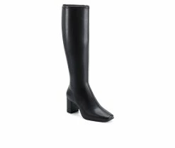 Flash Sale 🎁 Women's Aerosoles Micah Knee High 🥾 Boots Black 😀 -London Fog Sales 2 101