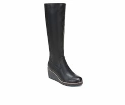 Flash Sale ❤️ Women's Soul Naturalizer Approve Knee High Wedge 🥾 Boots Black 🎁 -London Fog Sales 2 103