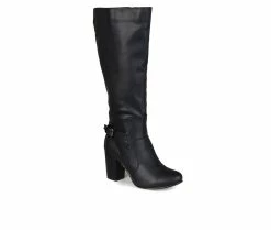 Coupon 💯 Women's Journee Collection Carver Knee High 🥾 Boots Black 🔔 -London Fog Sales 2 126