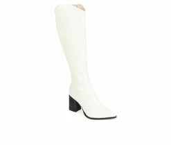 Promo ๐ Women's Journee Signature Laila Heeled Knee High ๐ฅพ Boots Off White โญ 8 Promo ๐ Women's Journee Signature Laila Heeled Knee High ๐ฅพ Boots Off White โญ -London Fog Sales 2 135