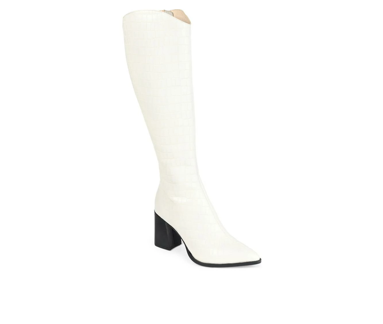 Promo ๐ Women's Journee Signature Laila Heeled Knee High ๐ฅพ Boots Off White โญ 3 Promo ๐ Women's Journee Signature Laila Heeled Knee High ๐ฅพ Boots Off White โญ - Image 3